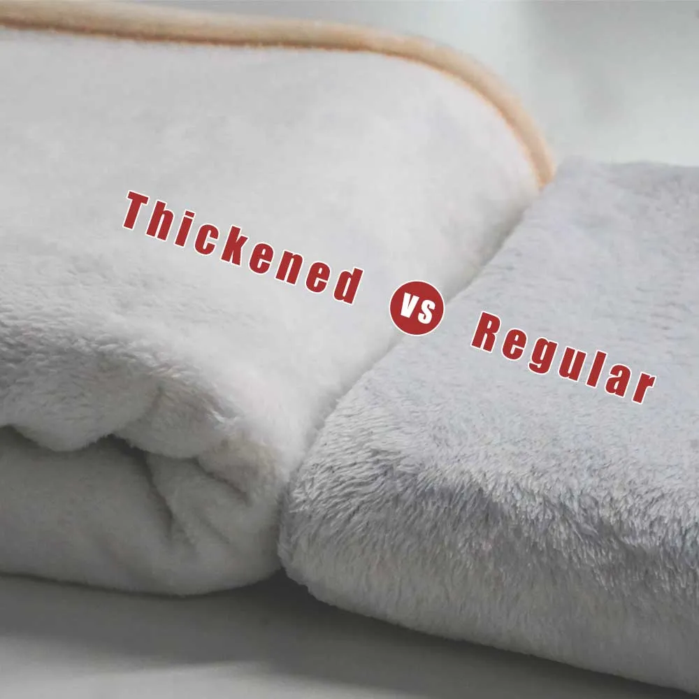 Custom Fleece 3 Photos LOVE  Blanket For Valentine's Day