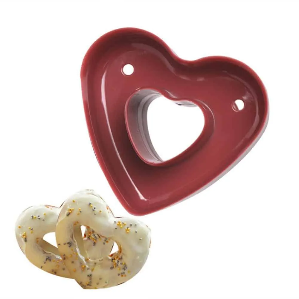 Cute Eco-Friendly Donut Shaped Silicone Cookie Mold