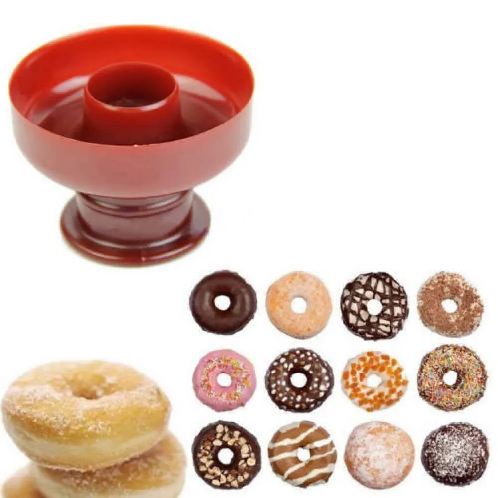 Cute Eco-Friendly Donut Shaped Silicone Cookie Mold