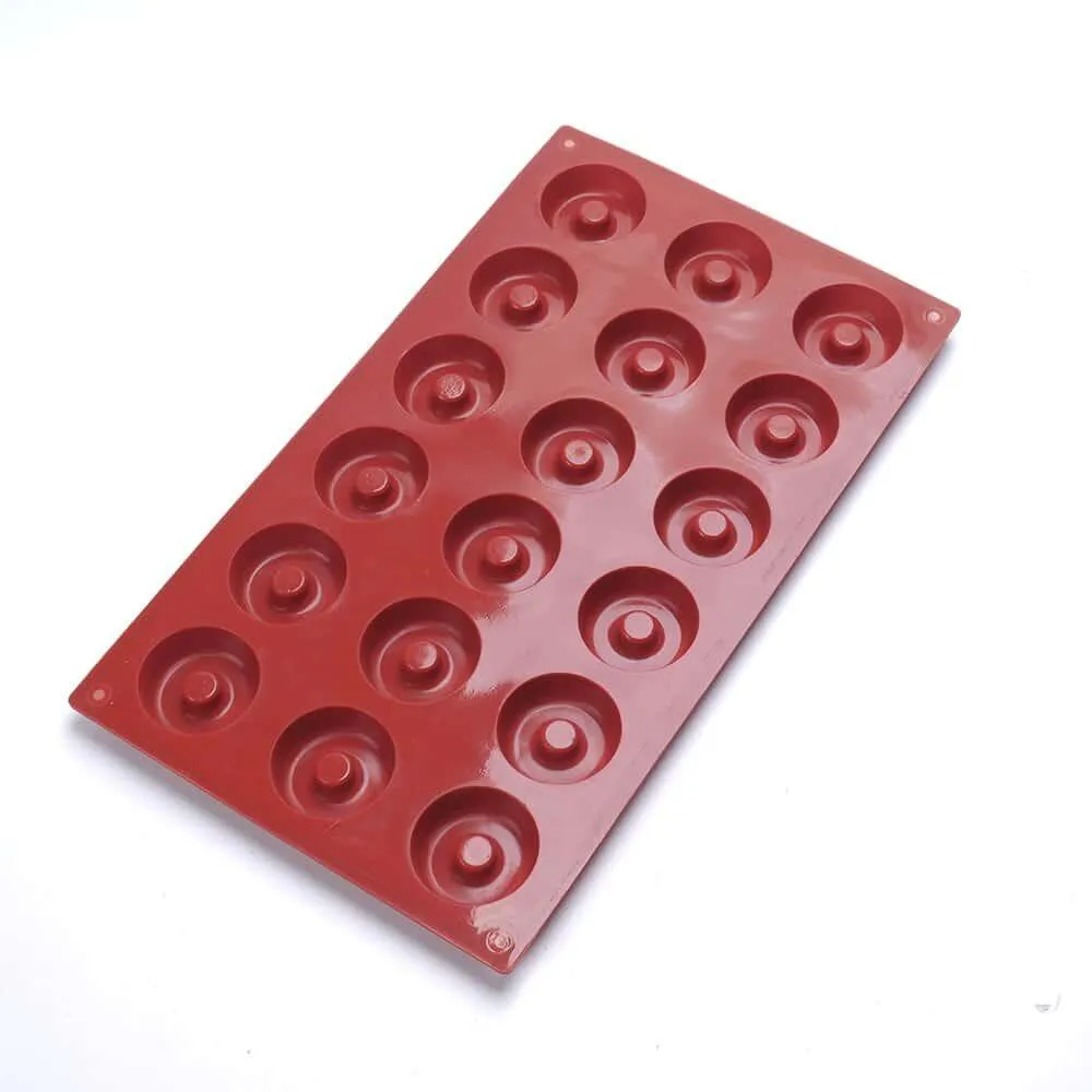 Cute Eco-Friendly Donut Shaped Silicone Cookie Mold