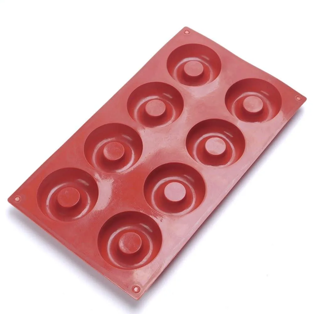 Cute Eco-Friendly Donut Shaped Silicone Cookie Mold