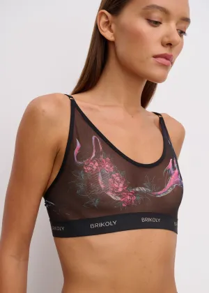 Dragon Cupless Bra  Unique, Hypoallergenic, Alluring
