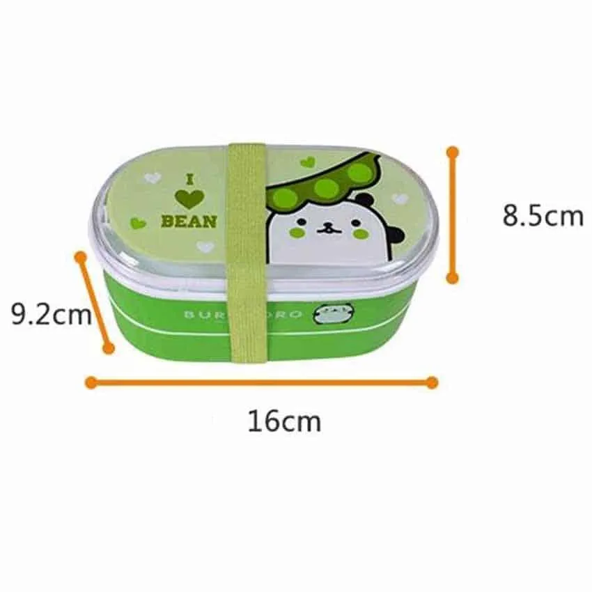 Eco-Friendly BPA Free Cartoon Portable Lunch Box