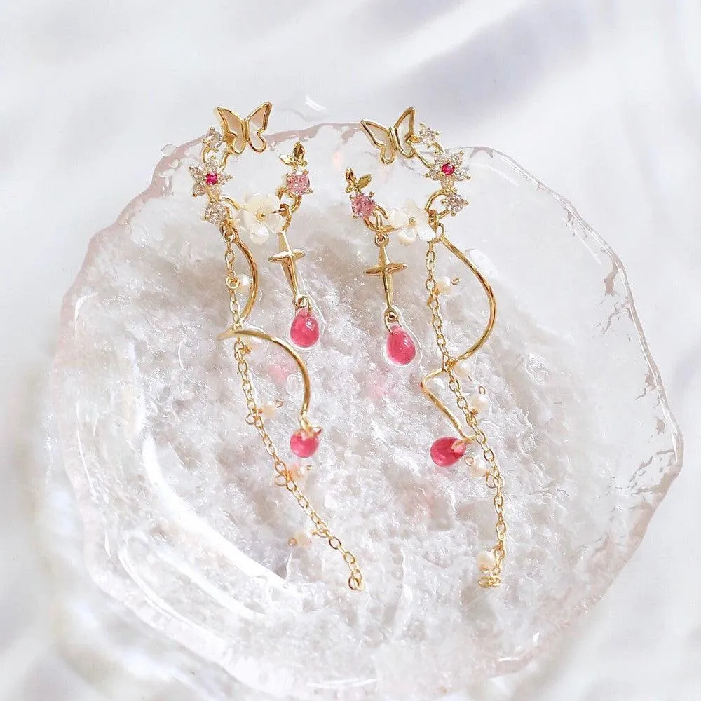 Elegant And Exquisite Color Gilded Earrings