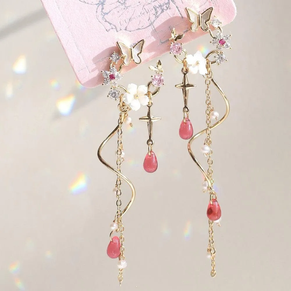 Elegant And Exquisite Color Gilded Earrings