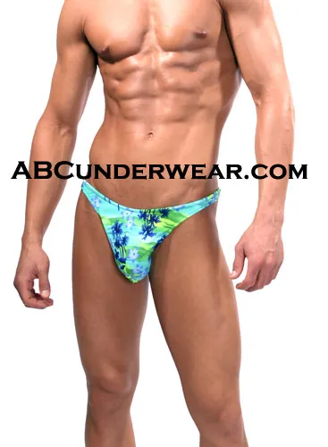 Exquisite Island Turquoise Thong Swimsuit Collection