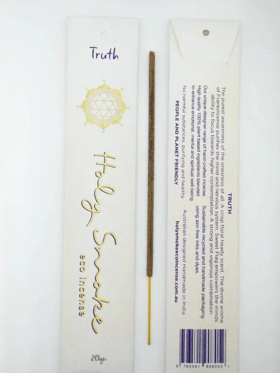 Holy Smoke Incense - Truth - Eco-friendly / Low tox