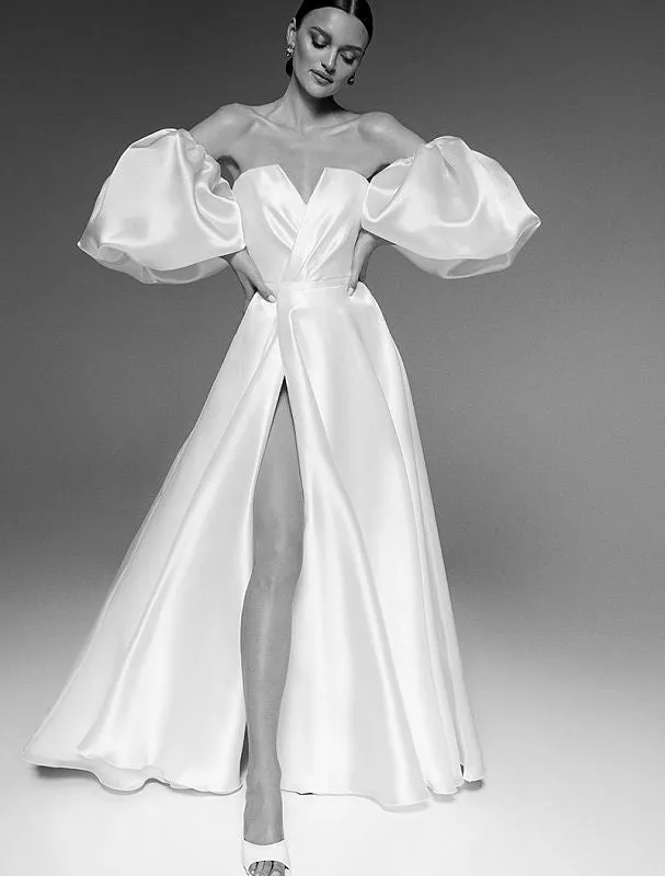 Layla White Wedding Dress