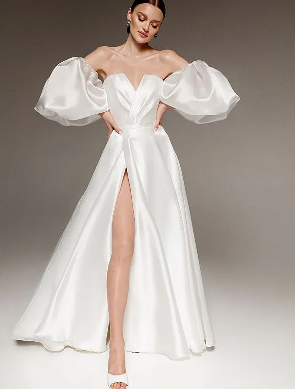 Layla White Wedding Dress