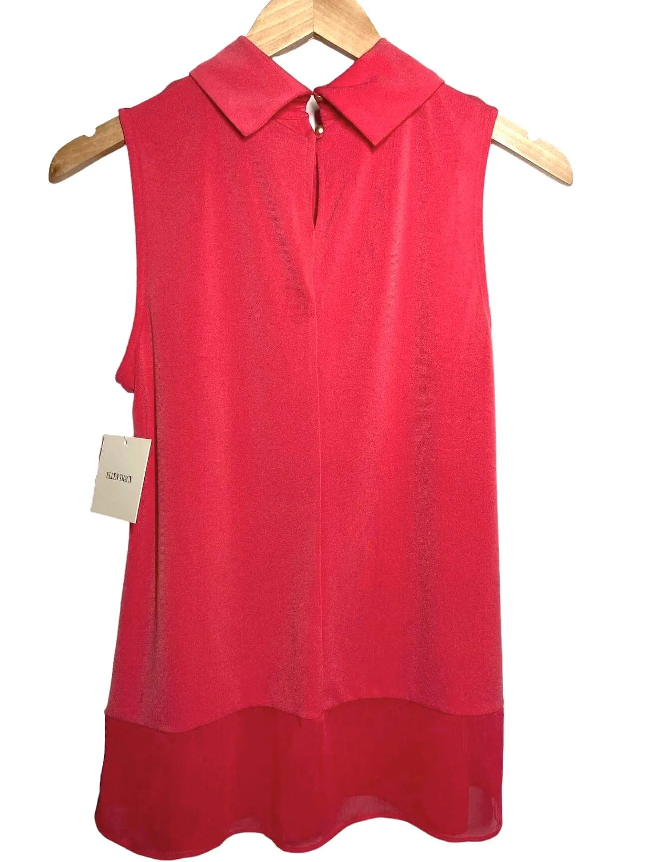 Light Spring Tulip Sleeveless Blouse