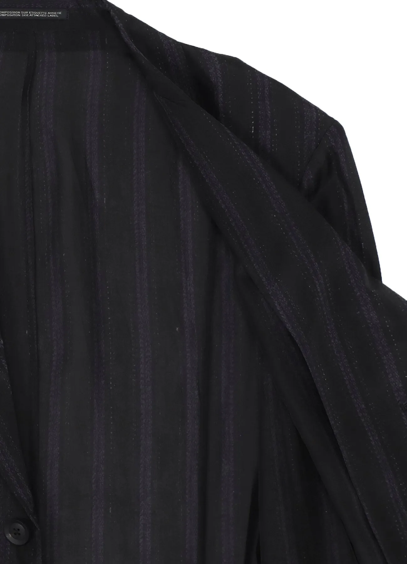 PIECE UNIQUE/AOYAMABACK OPENING ST PATTERN JACKET