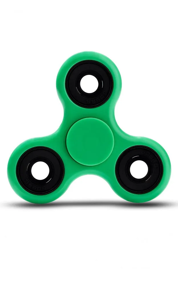 T01 Green Light Weight Fidget Spinner Toy