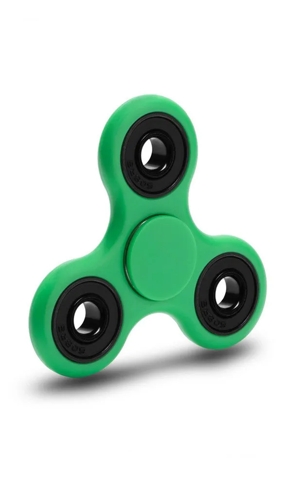 T01 Green Light Weight Fidget Spinner Toy