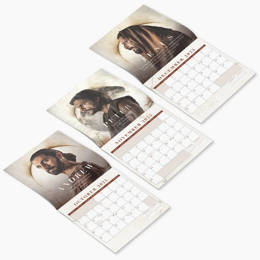 2025 Wall Calendar: The Chosen - Featuring Thematic Monthly Images