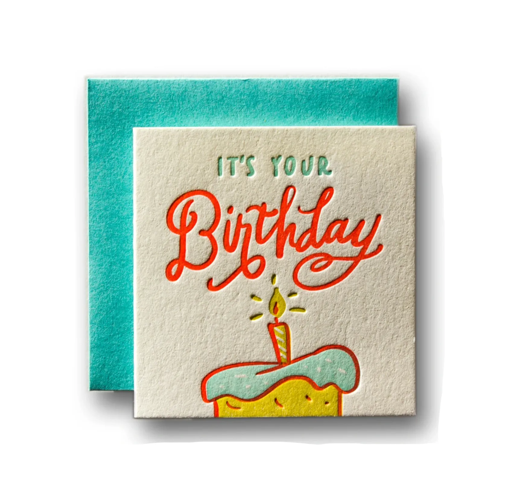 Tiny Birthday Card by Ladyfingers Letterpress